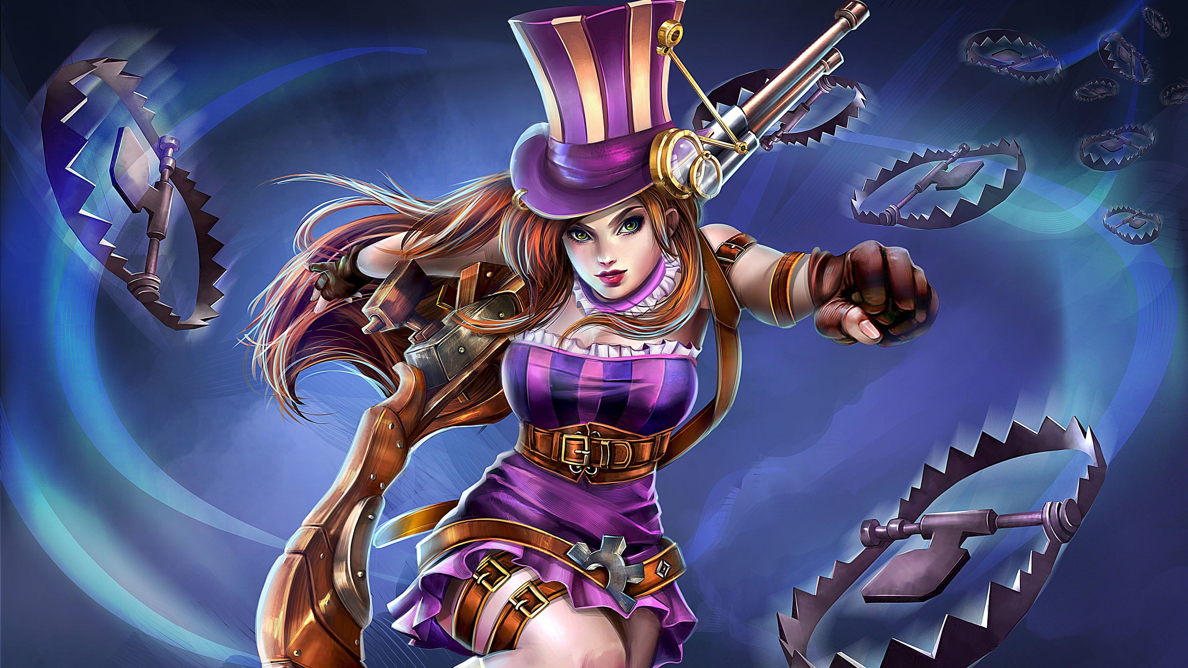 League of Legends, Video games, Caitlyn Wallpaper