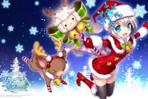 anime, Santa costume, Christmas, Finding Neverland Online
