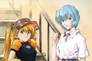 Neon Genesis Evangelion, Asuka Langley Soryu, Ayanami Rei