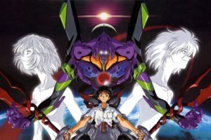 Neon Genesis Evangelion, Ikari Shinji, Ayanami Rei, EVA Unit 01