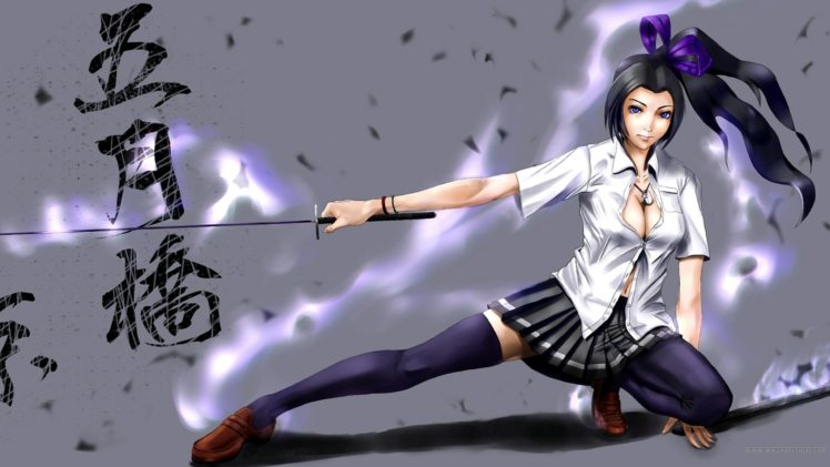 anime girls, Original characters, Schoolgirls HD Wallpaper Desktop Background