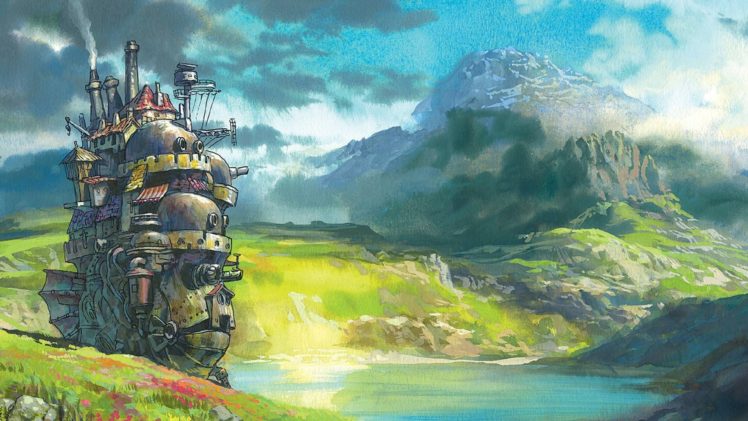 anime, Howls Moving Castle, Studio Ghibli HD Wallpaper Desktop Background