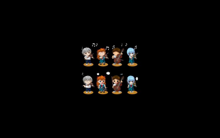 Neon Genesis Evangelion, Ikari Shinji, Asuka Langley Soryu, Ayanami Rei HD Wallpaper Desktop Background
