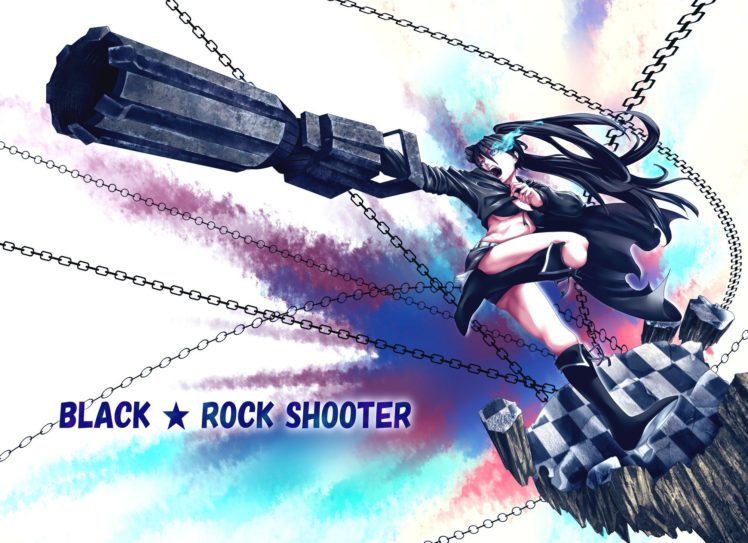 anime girls, Anime, Black Rock Shooter, Kuroi Mato HD Wallpaper Desktop Background