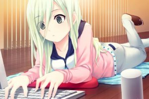 anime girls, Cure Girl, Tsukuyomi (Cure Girl), Coffee Kizoku