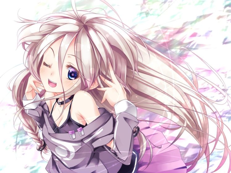 long hair, IA (Vocaloid) HD Wallpaper Desktop Background