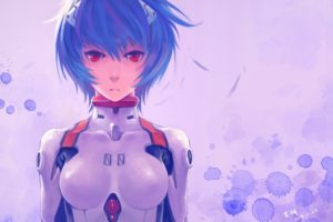 anime girls, Neon Genesis Evangelion, Ayanami Rei