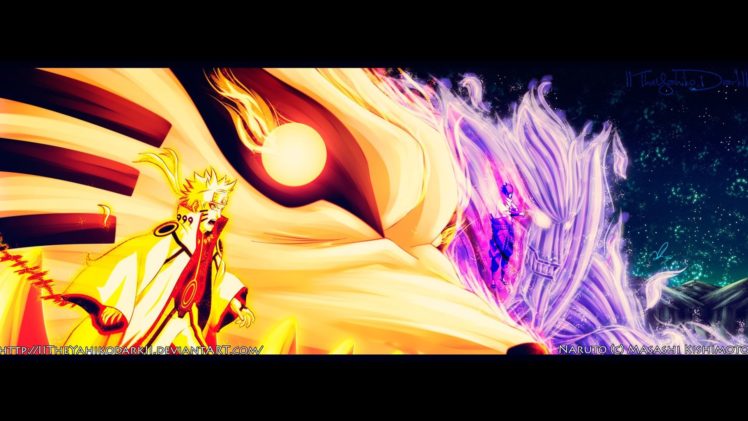 Kyuubi, Uzumaki Naruto, Susanoo (character), Naruto Shippuuden HD Wallpaper Desktop Background