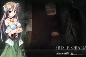 anime girls, Eris Floralia, Aiyoku no Eustia