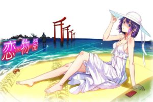 Monogatari Series, Senjougahara Hitagi, Anime, Anime girls