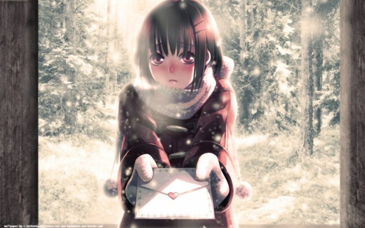 shy, Anime girls, Original characters HD Wallpaper Desktop Background