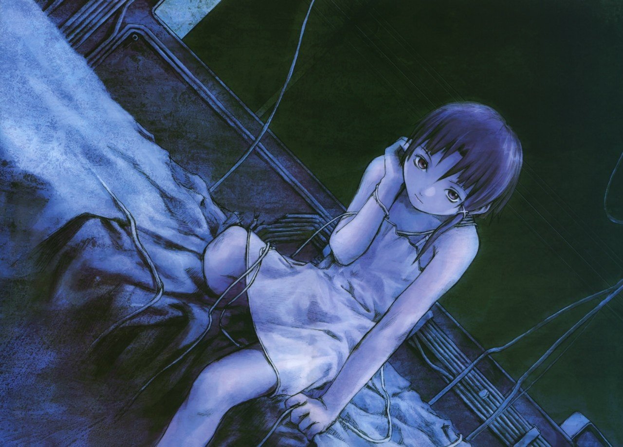 Serial Experiments Lain, Anime girls, Lain Iwakura Wallpaper