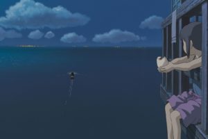 Spirited Away, Studio Ghibli, Sea, Pier, Anime