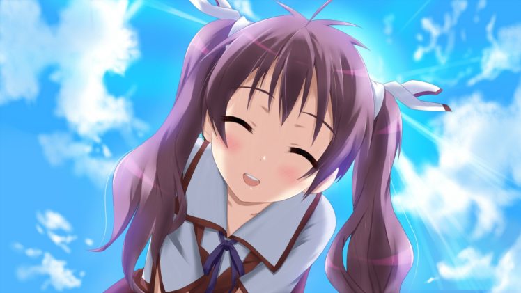 anime girls, Sky, Usami Masamune, Mayo Chiki! HD Wallpaper Desktop Background