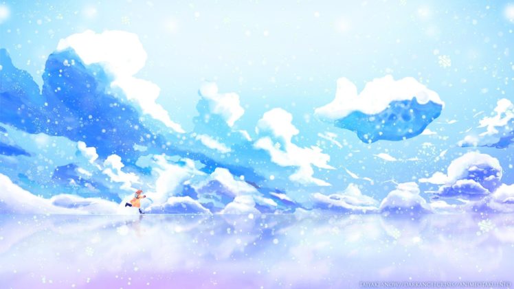 anime, Winter, Clannad HD Wallpaper Desktop Background