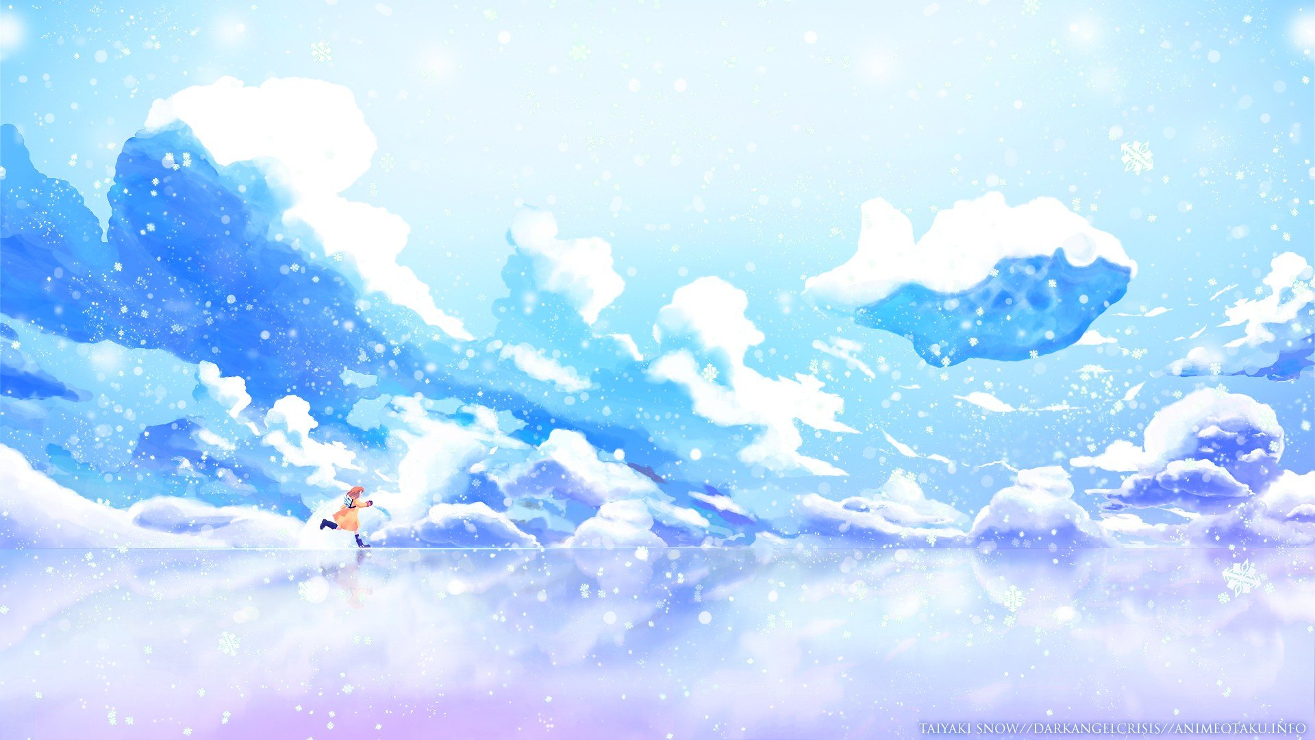 anime, Winter, Clannad Wallpaper