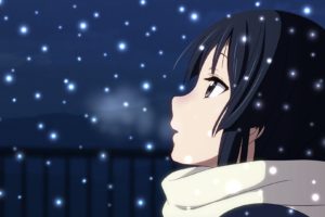 anime, Winter, K ON!, Akiyama Mio