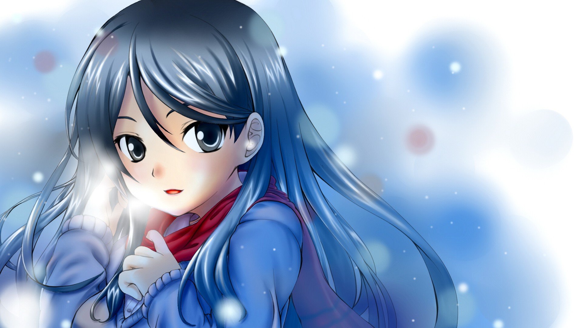 anime, Winter Wallpaper