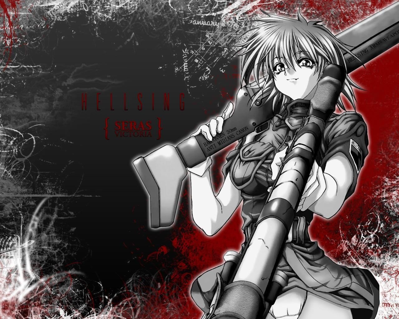 Anime Hellsing Seras Victoria Wallpapers Hd Desktop And Mobile Backgrounds
