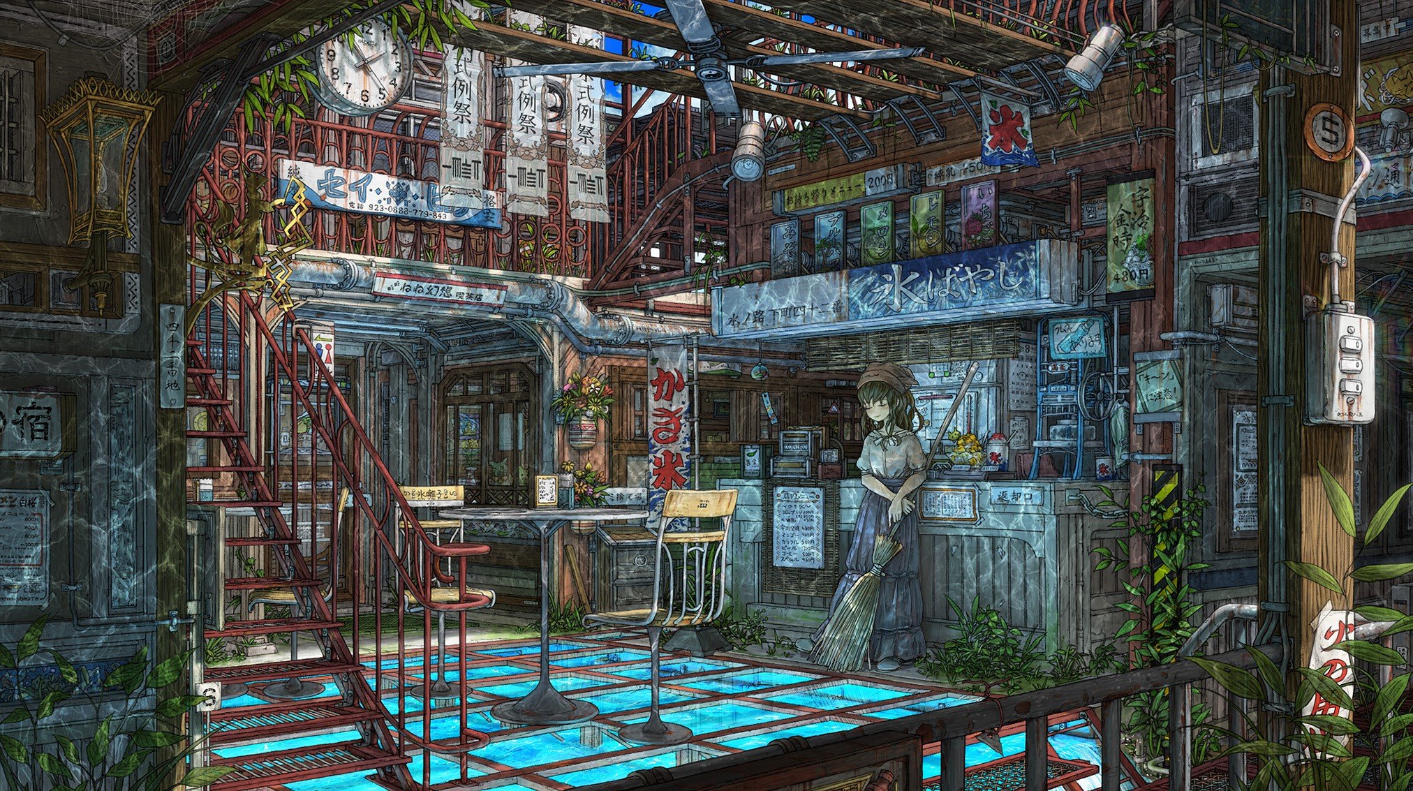 cafes, Indoors Wallpaper