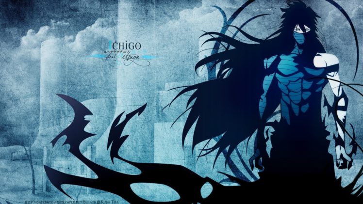 Bleach, Kurosaki Ichigo, Mugetsu, Long hair, Bandage, Anime boys HD Wallpaper Desktop Background