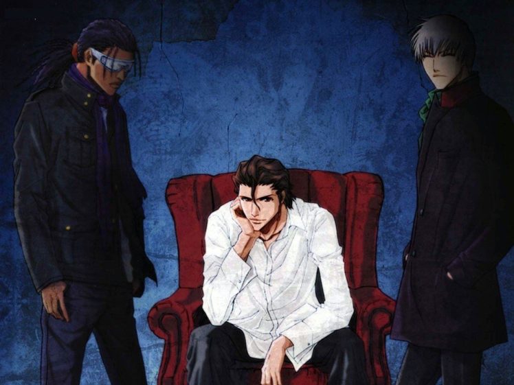 Bleach, Anime, Sousuke Aizen, Ichimaru Gin, Kaname Tousen HD Wallpaper Desktop Background