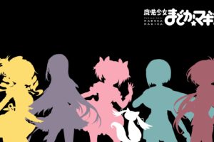 anime, Mahou Shoujo Madoka Magica, Kaname Madoka, Akemi Homura, Miki Sayaka, Tomoe Mami, Sakura Kyoko, Kyuubey