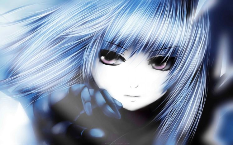 anime girls, Manga, King of Fighters, Kula Diamond, Coffee Kizoku, Blue hair HD Wallpaper Desktop Background