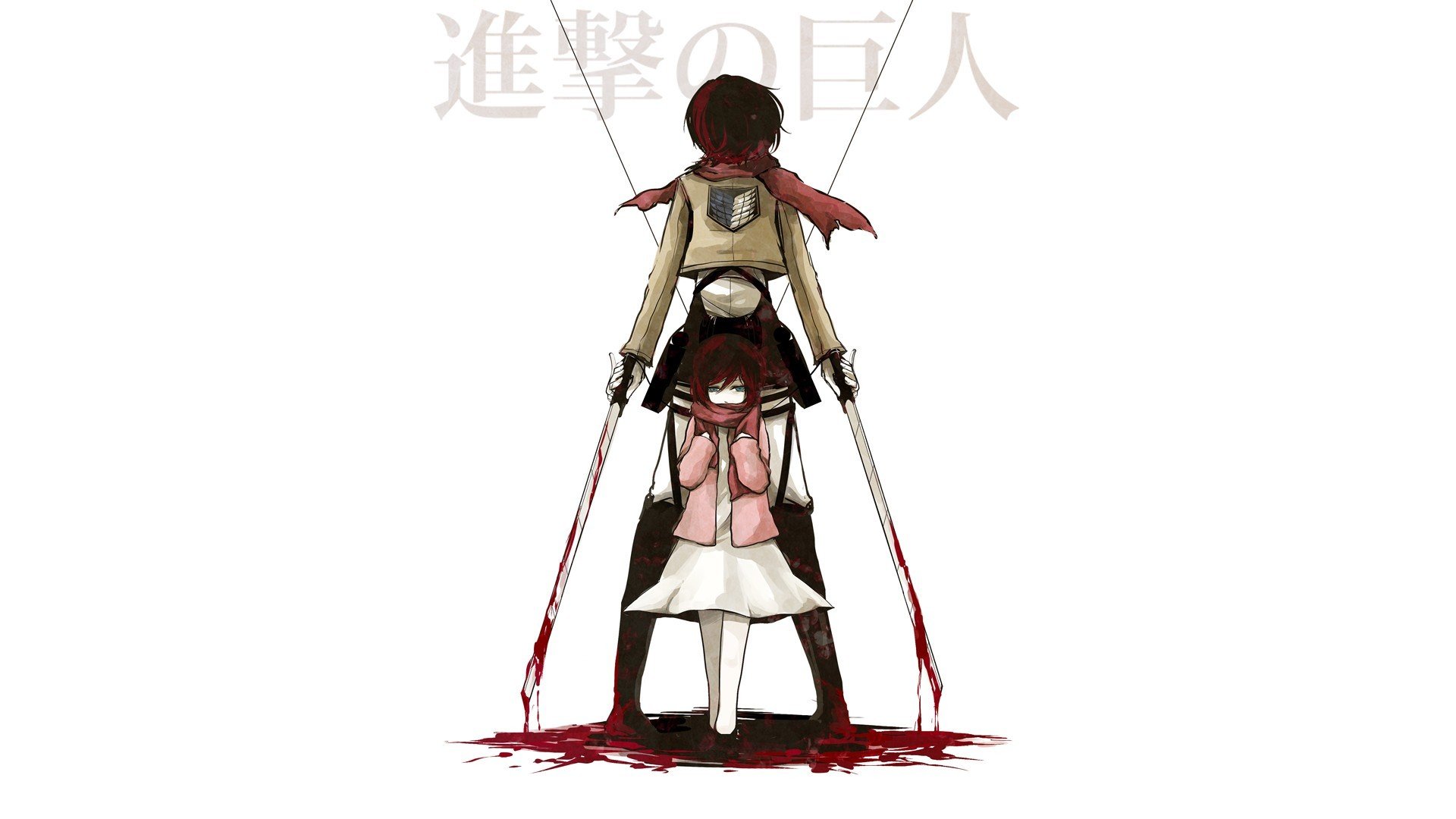 Shingeki no Kyojin, Mikasa Ackerman Wallpaper