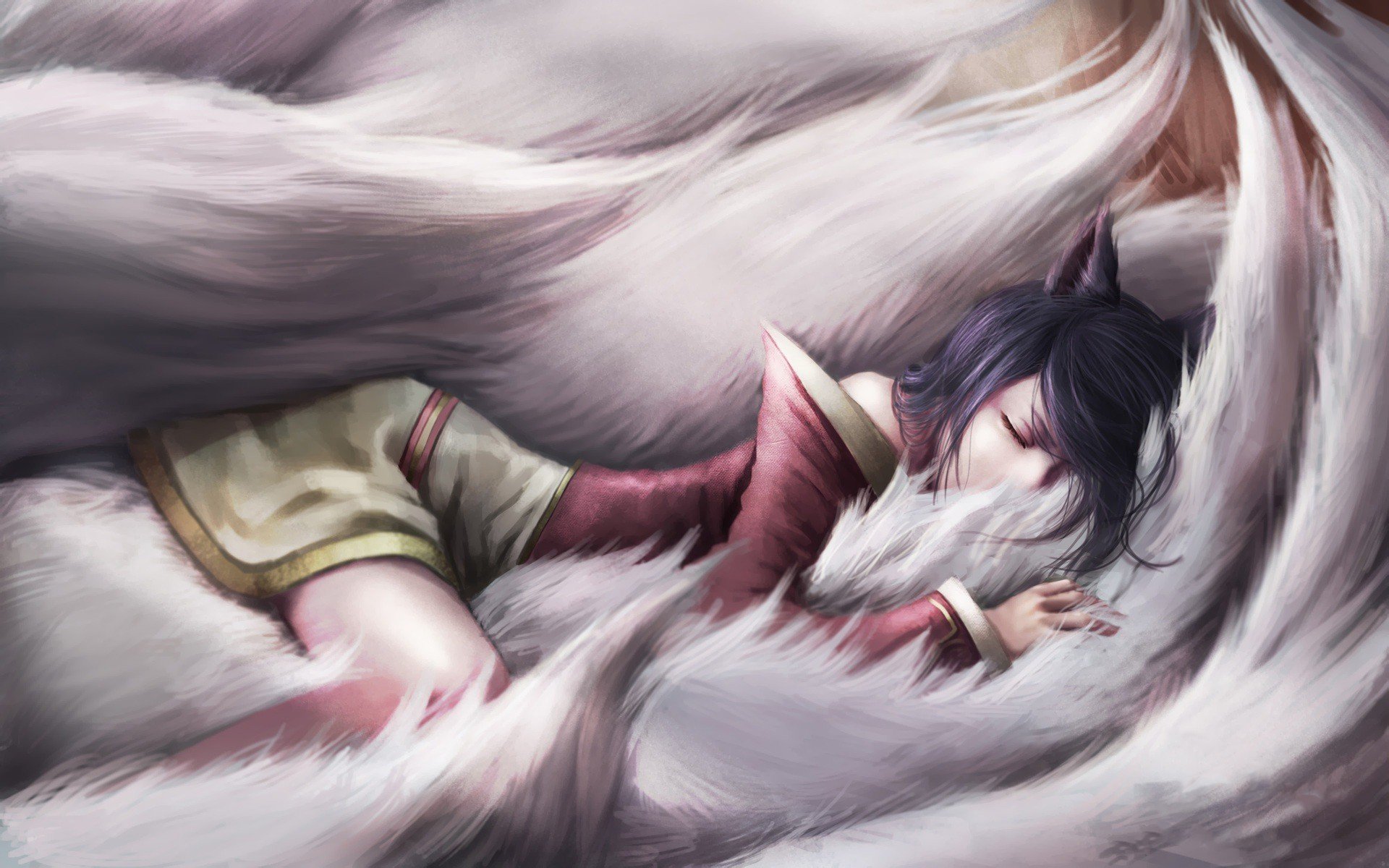 Ahri, League of Legends Wallpaper