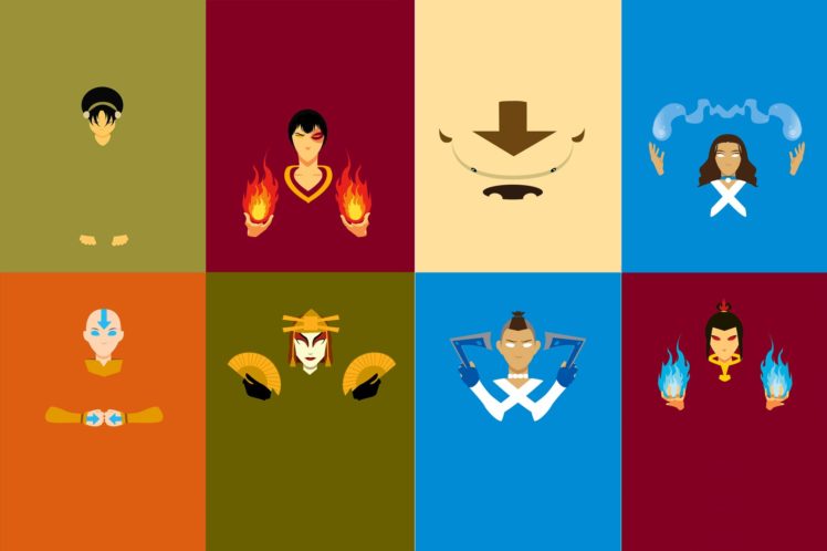 Avatar: The Last Airbender, Minimalism HD Wallpaper Desktop Background