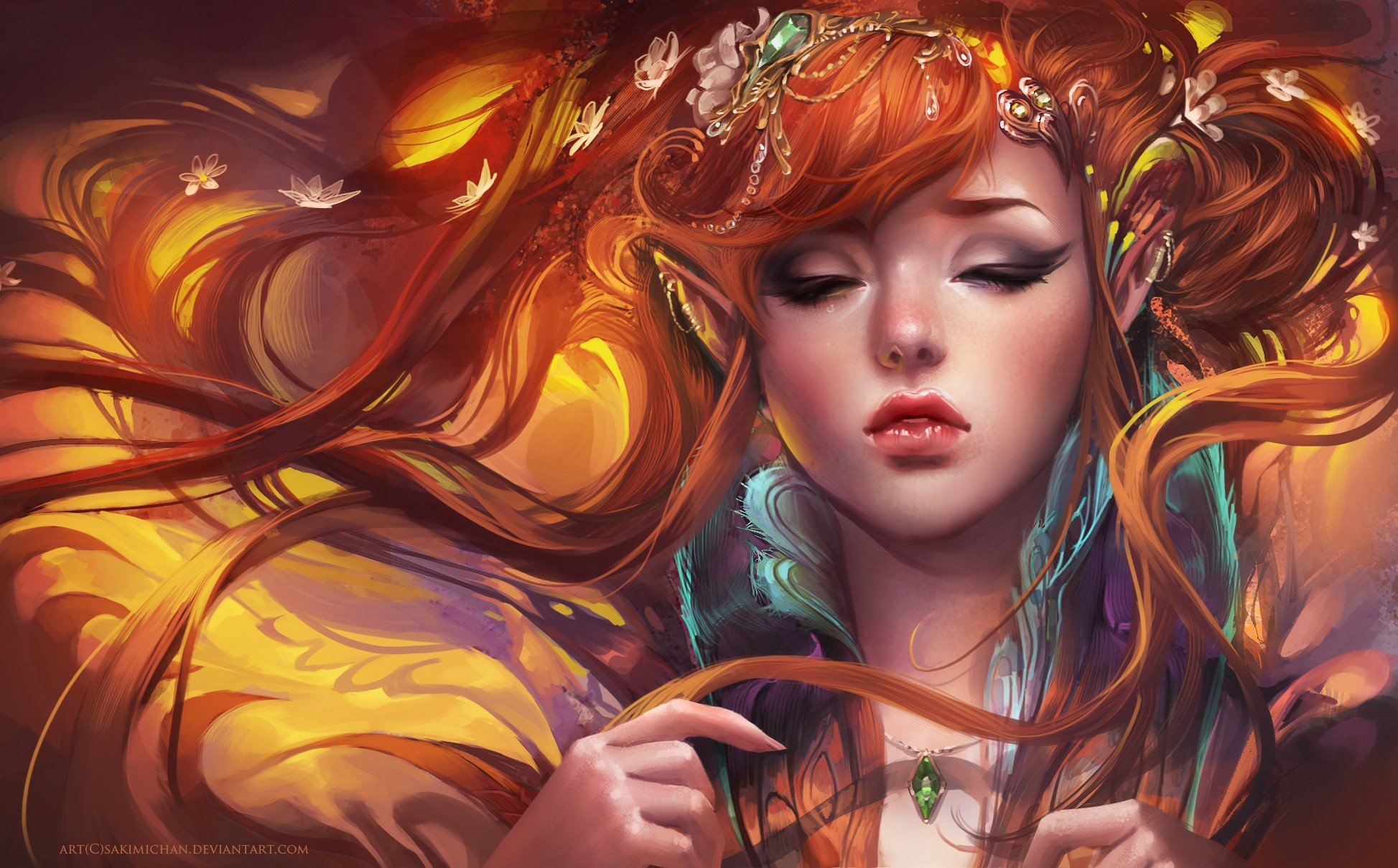 anime girls, Manga Wallpaper