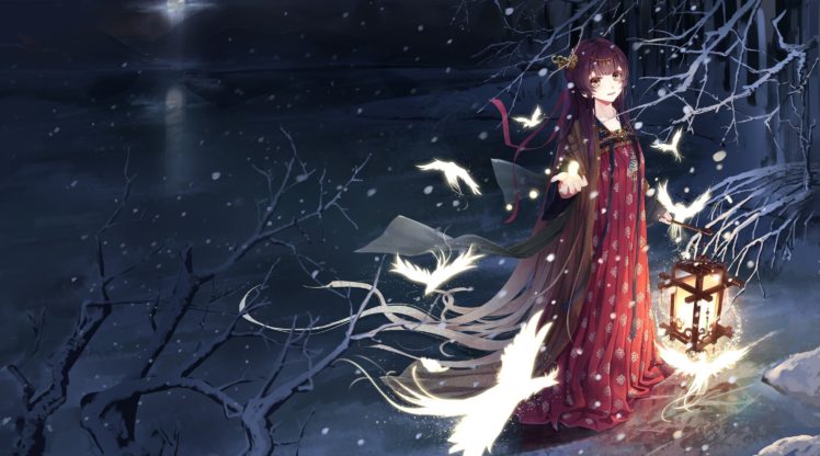 fantasy art, Anime girls HD Wallpaper Desktop Background