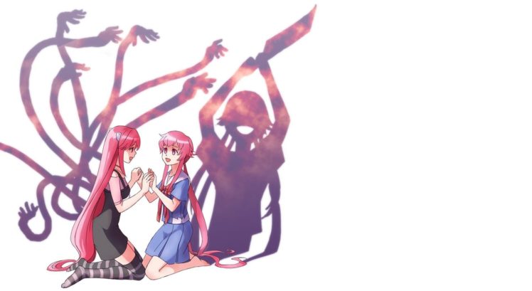 anime, Mirai Nikki, Elfen Lied HD Wallpaper Desktop Background