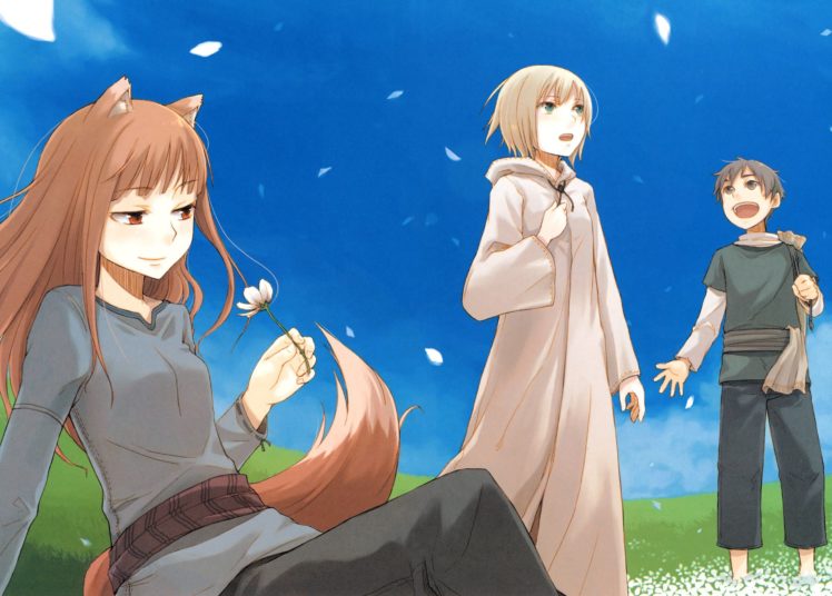 Spice and Wolf, Holo, Anime HD Wallpaper Desktop Background