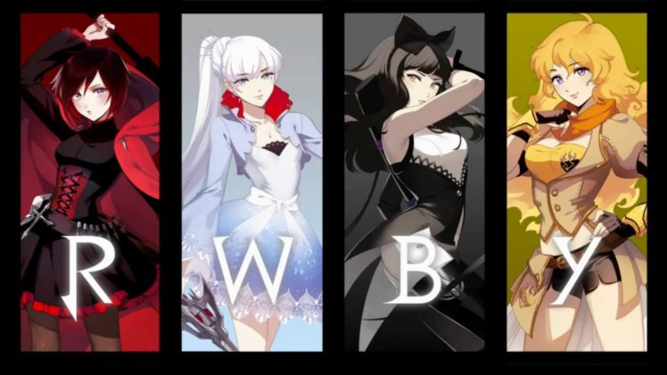 RWBY, Ruby Rose, Weiss Schnee, Blake Belladonna, Yang Xiao Long HD Wallpaper Desktop Background