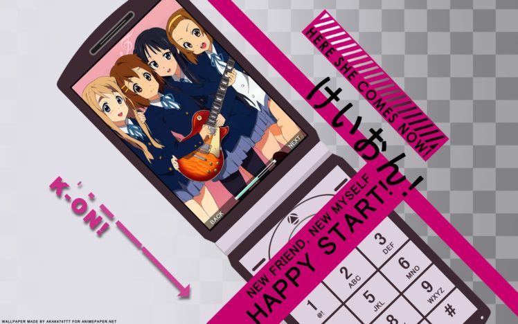 K ON!, Phone, Hirasawa Yui HD Wallpaper Desktop Background