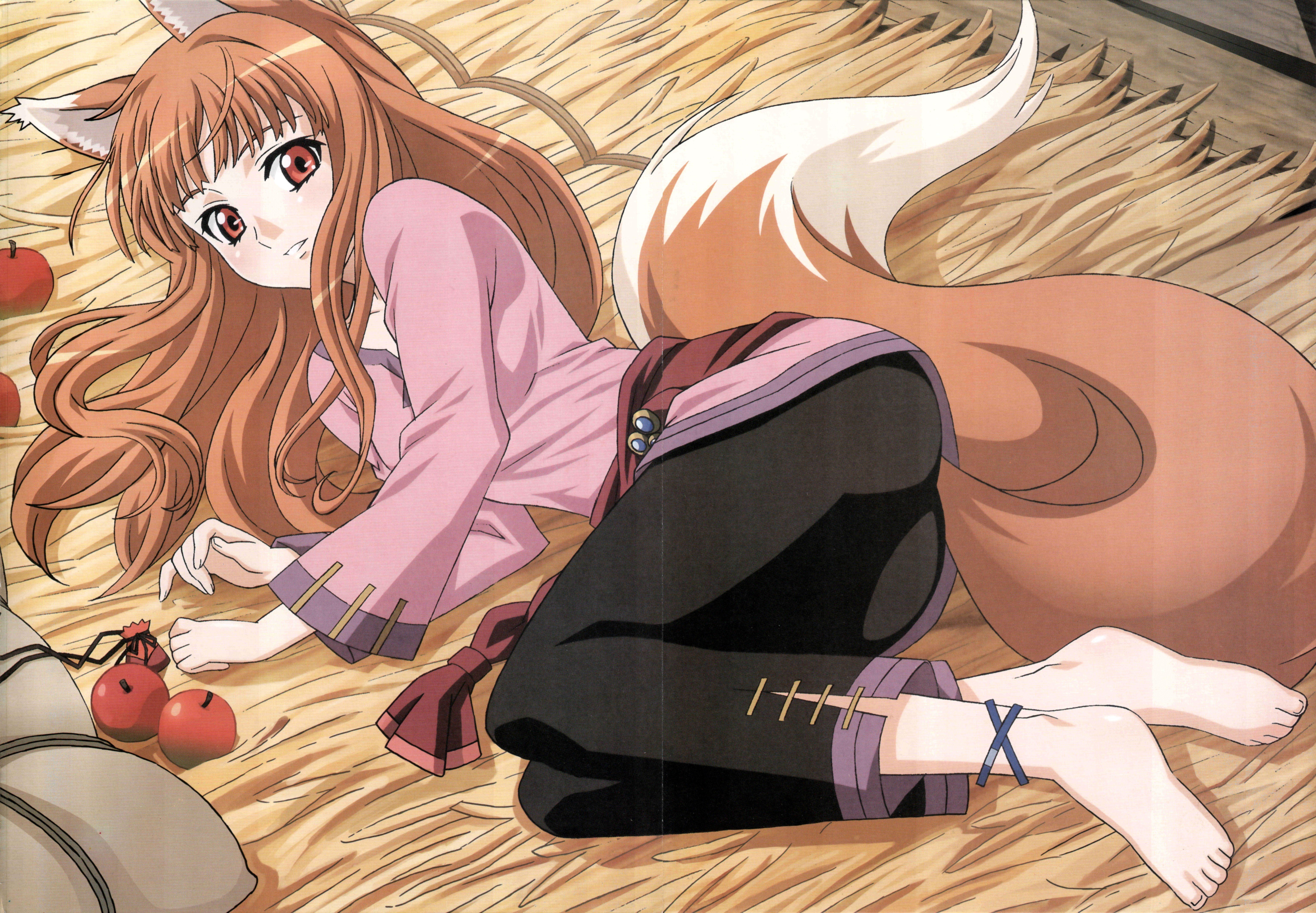anime girls, Anime, Holo, Spice and Wolf Wallpaper