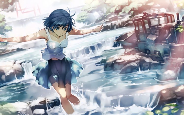 Rail Wars, Anime girls HD Wallpaper Desktop Background
