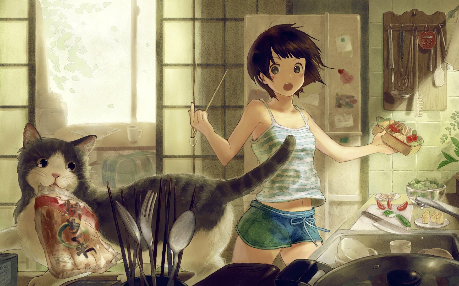anime girls Wallpaper