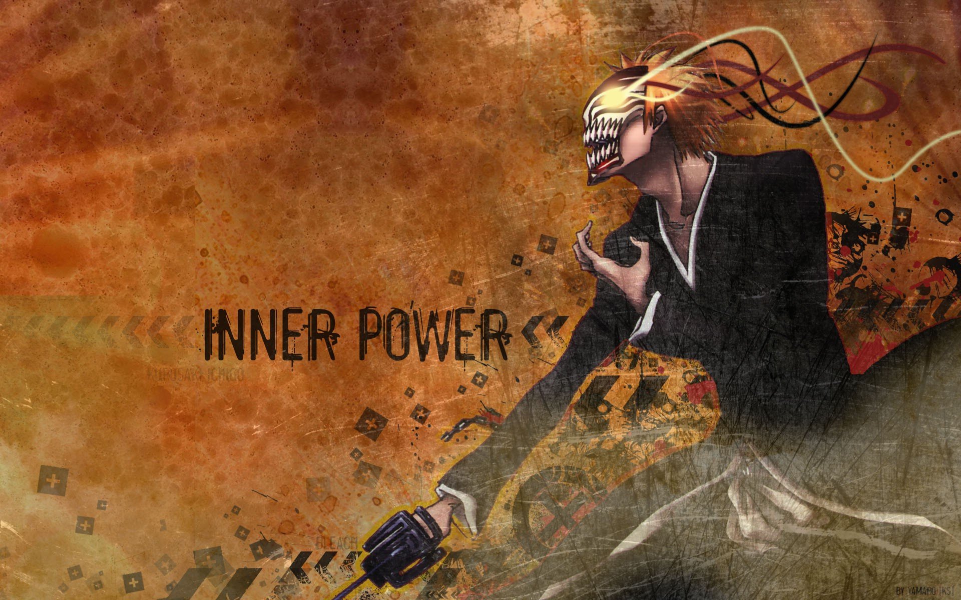 Bleach, Hollow, Kurosaki Ichigo Wallpaper