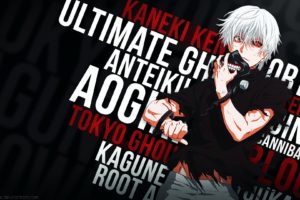 anime, Tokyo Ghoul, Kaneki Ken, Anime boys