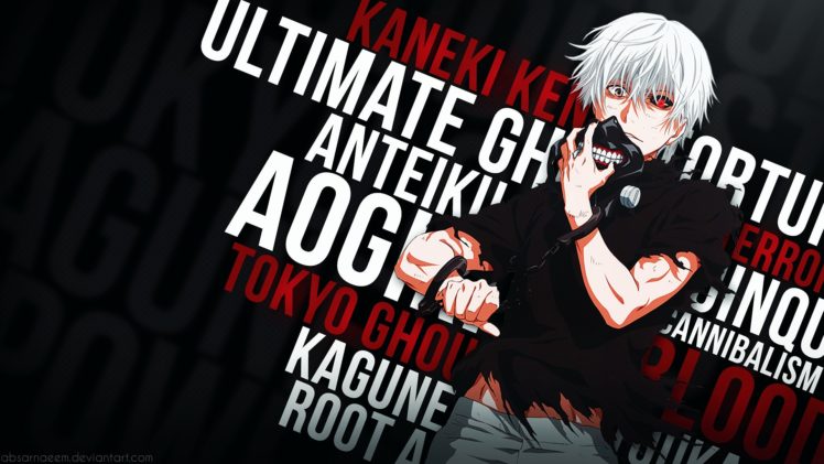 anime, Tokyo Ghoul, Kaneki Ken, Anime boys HD Wallpaper Desktop Background