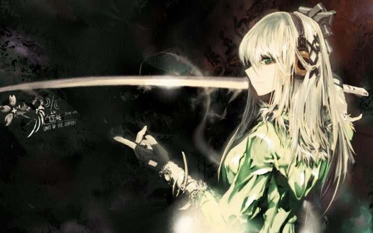 sword, Konpaku Youmu, Touhou HD Wallpaper Desktop Background