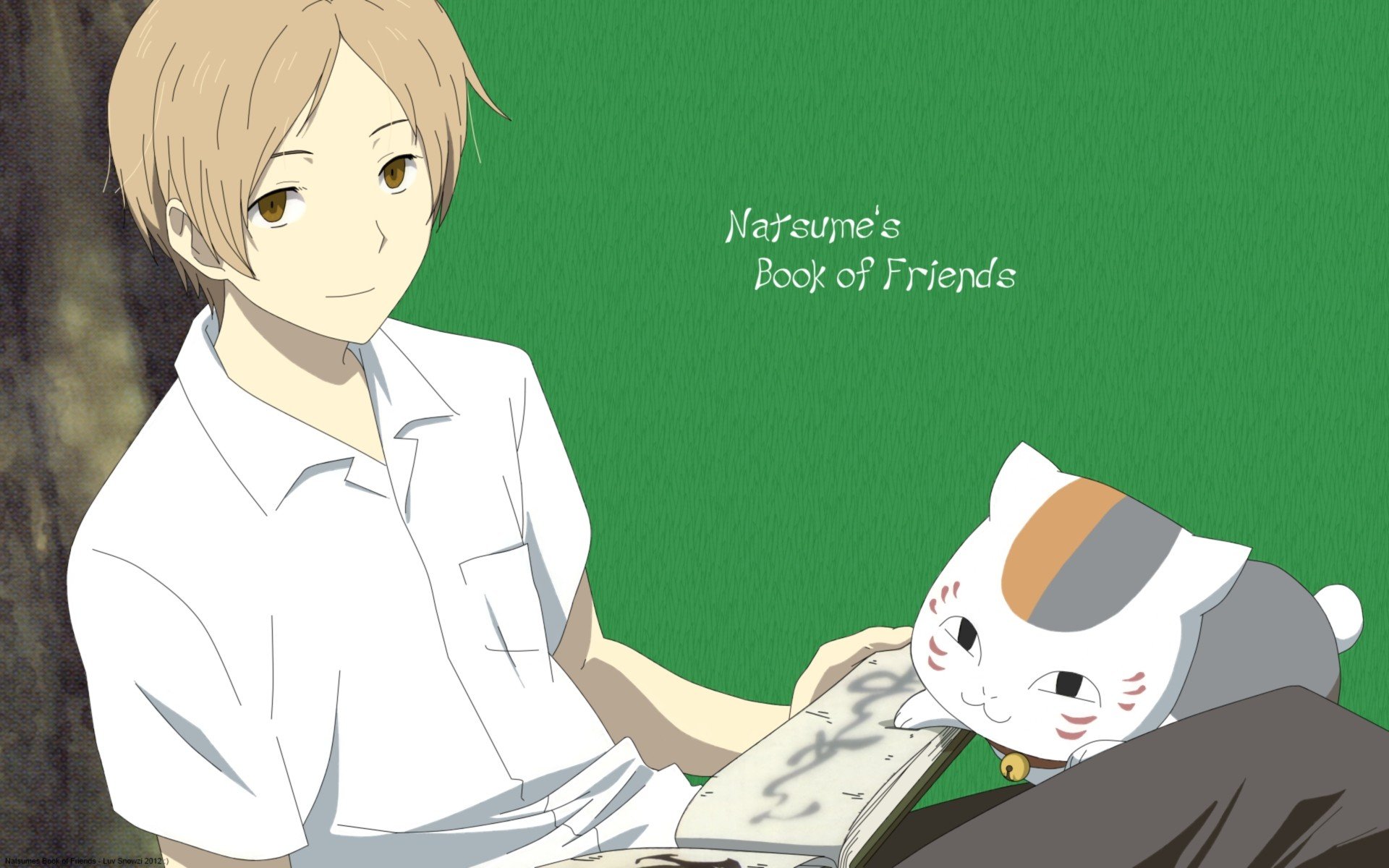 Тетрадь дружбы Нацумэ обложка