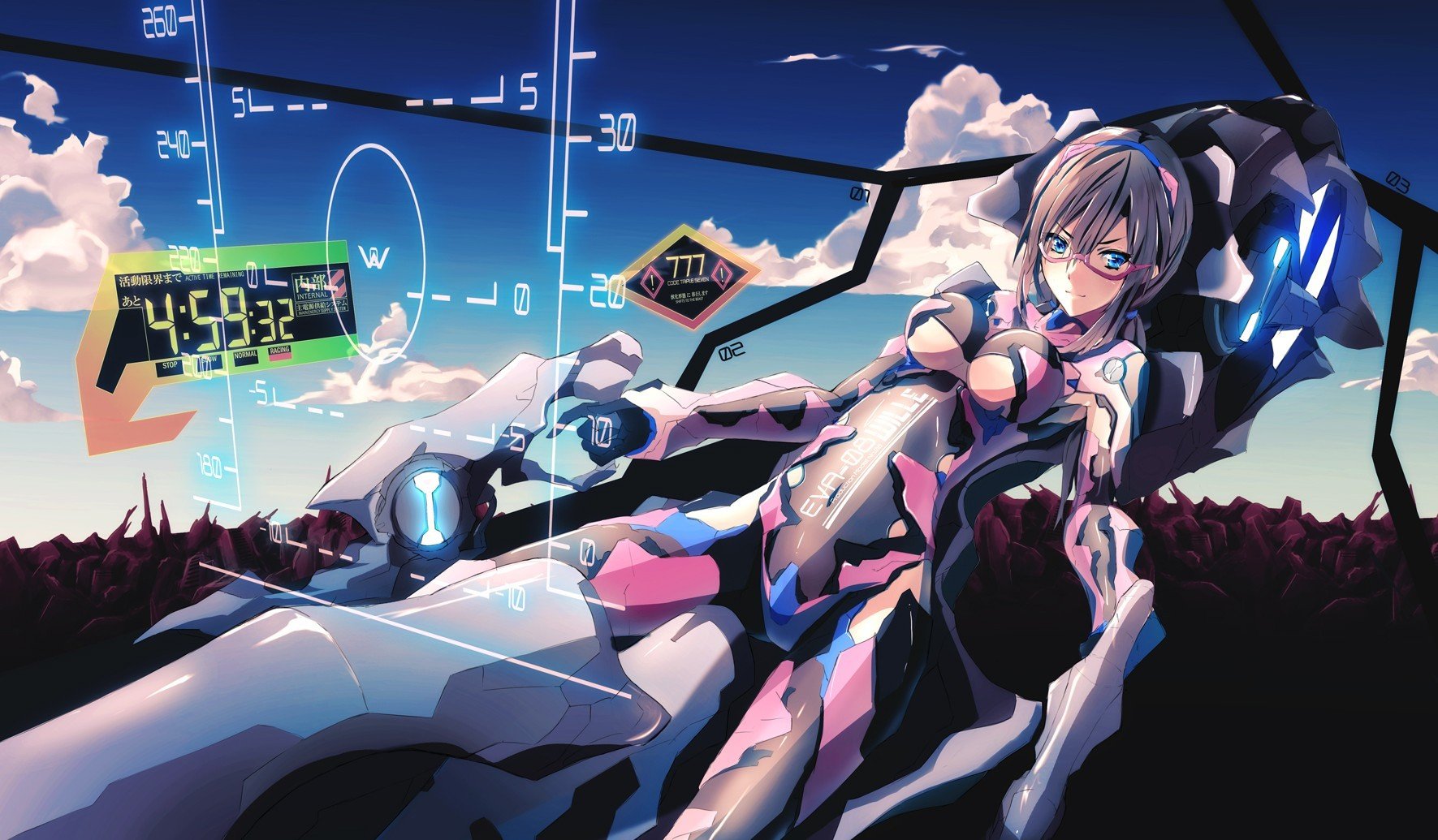 Neon Genesis Evangelion, Makinami Mari Illustrious Wallpaper