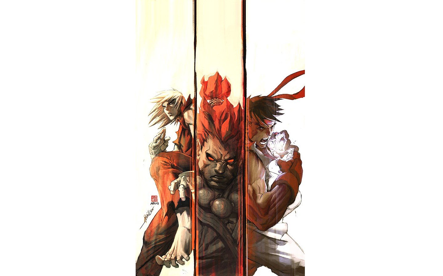 Street Fighter, Akuma Wallpaper