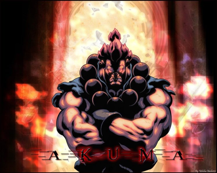 Street Fighter, Akuma HD Wallpaper Desktop Background