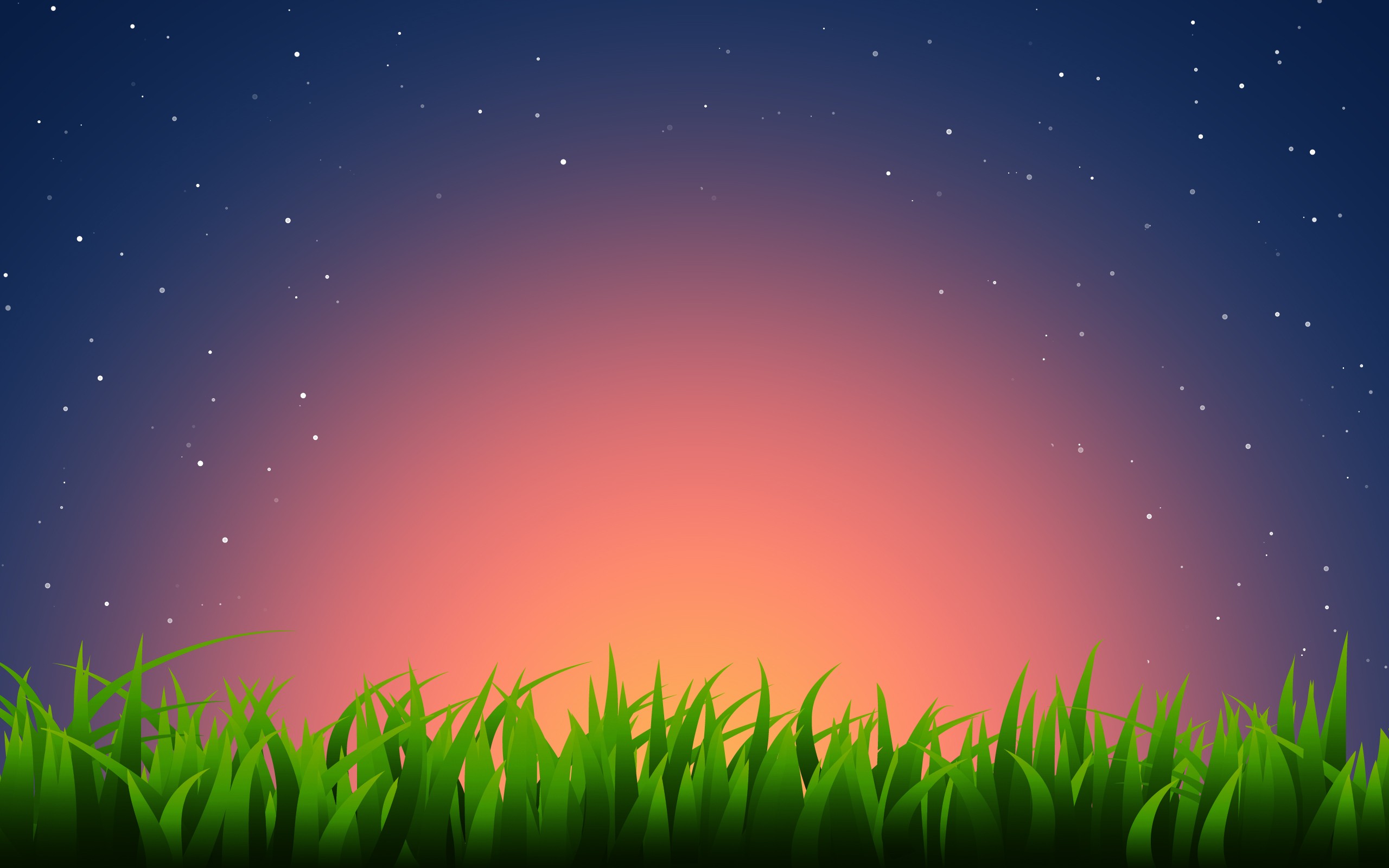minimalist, View, Over, The, Grass Wallpaper