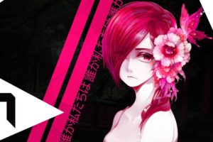 anime girls, Flowers, Tokyo Ghoul, Kirishima Touka